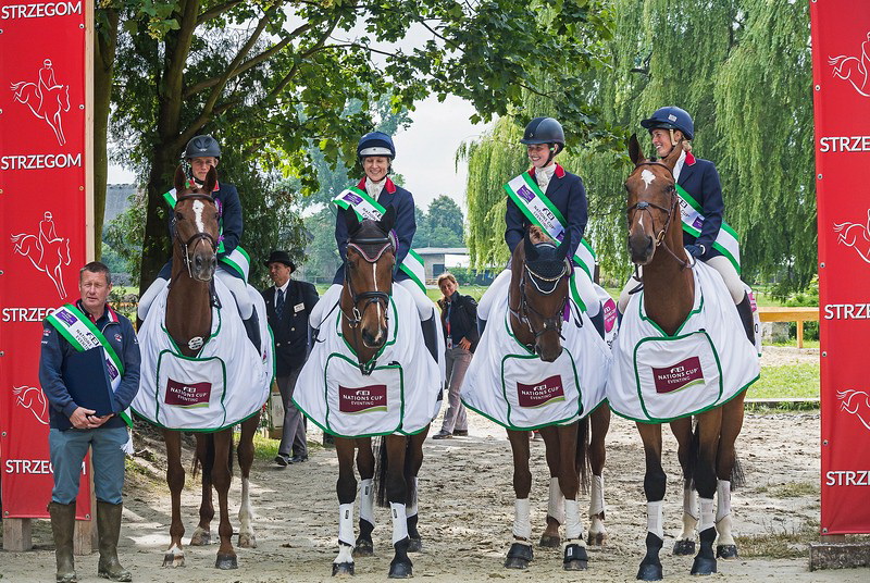 Team GBR Strzegom FEI Nations Cup Eventing 2015